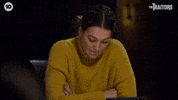 Nervous Look GIF by The Traitors Australia