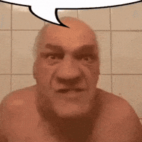 Old Man Chat Bubble GIF