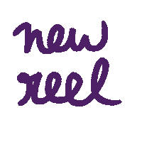 Violet Reel Sticker by Laiko