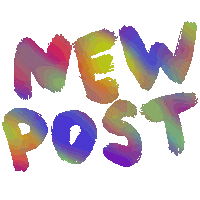 banancore new rainbow new post post Sticker