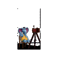 Cam Ninty Sticker by Saynine.ai