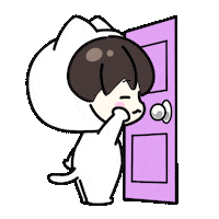Knock Knock Sticker