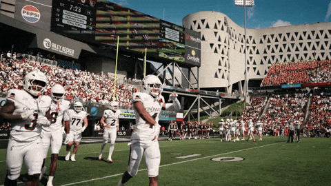 Cincinnati Football GIF by Cincinnati Bearcats