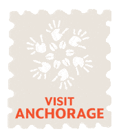 VisitAnchorage stamp stamps anchorage goldenmoments Sticker