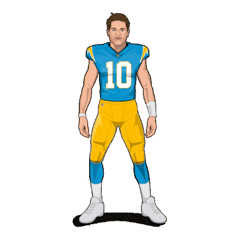 Los Angeles Chargers Football Sticker by Panini America