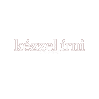 Kalligráfia Sticker