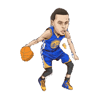 warriors curry STICKER by imoji