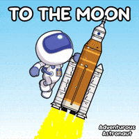 Flying To The Moon GIF by VeeFriends