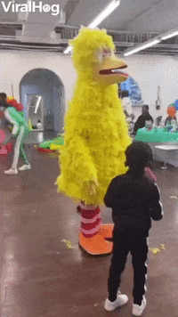 Bird Costumed Entertainer Struggles And Kids Party GIF by ViralHog