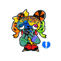 1Peloltte sad omg shock oh no Sticker