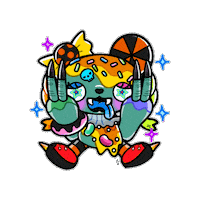 1Peloltte happy wow excited yay Sticker