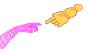 Twitch Hands Sticker by Temple Caché