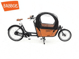 babboe_cargobike city transporter cargobike bakfiets GIF