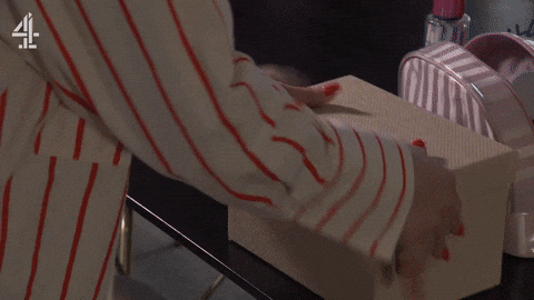 Box Paper GIF by Hollyoaks