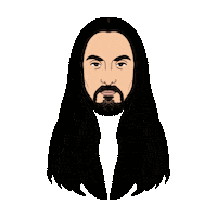 steve aoki party Sticker by Domix