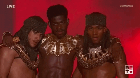Lil Nas X GIF by BET Awards