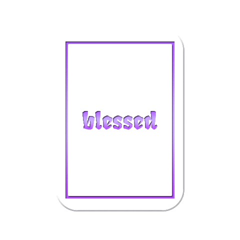 Bendecida Bless Sticker