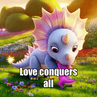 Love Conquers All Compassion GIF by Divineasaur