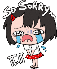 Sad Cry Sticker