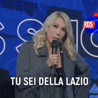 Anna Pettinelli Radio GIF by RDS 100% Grandi Successi
