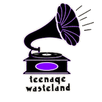 Record Player Gramophone Sticker by Teenage Wasteland