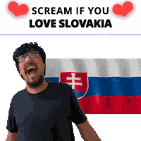 Slovakia Flag Sticker