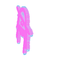 yanbalestra 80s neon synthwave horde Sticker