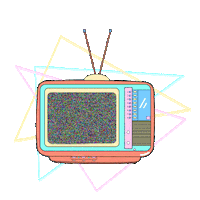 Pop Art Television Sticker