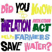 Climate Change Water Sticker by INTO ACTION