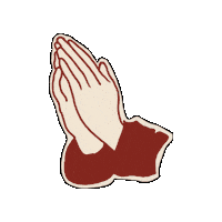 katholisch_de thanks jesus god hands Sticker