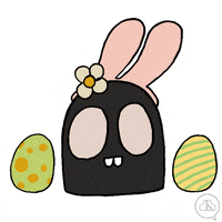 Easter Bunny Egg GIF by Black Pants Game Studio