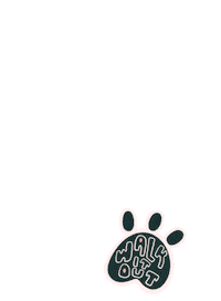 ollie_social dog sun dogs paws Sticker