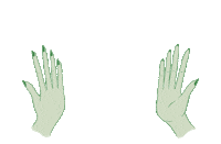 Hand Manas Sticker