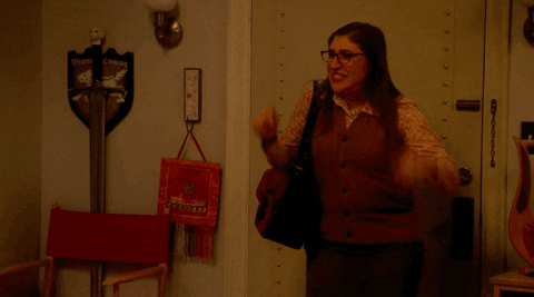 Excited The Big Bang Theory GIF by CBS