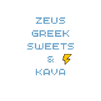 Zeusgreek Sticker by Zeus Greek Sweets & Kava