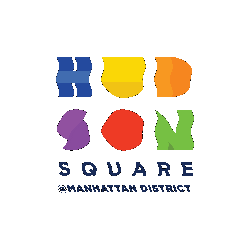Hudsonsquare Sticker by BLVCKEDITIONS