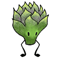 zoneoutapps dance vegan fresh garden Sticker