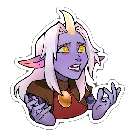 Oh No Sticker by League of Legends