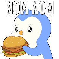 Hungry Fast Food Sticker by Pudgy Penguins