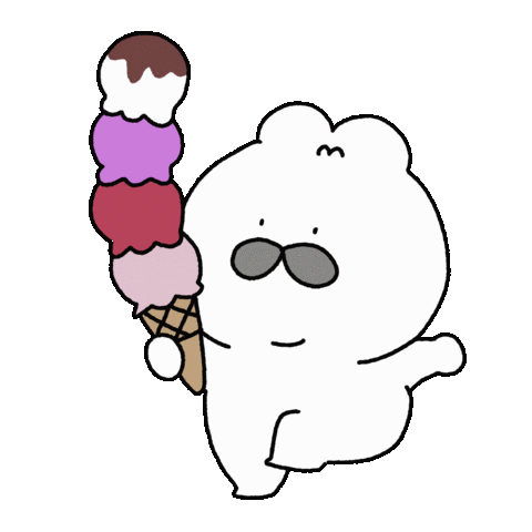 Icecream Hurry Sticker