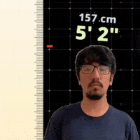 5' 2"