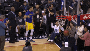 happy stephen curry GIF by NBA