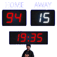 15 Away Sticker