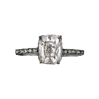 ring diamond Sticker by bowerhaus