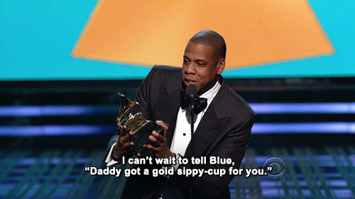 jay z gold sippy cup GIF by Recording Academy / GRAMMYs