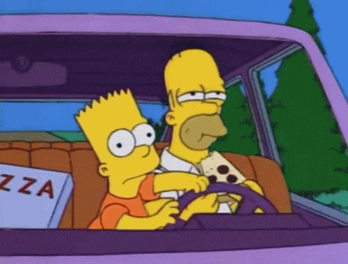 Homer Simpson Eating GIF