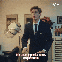 Espera No Puede Ser GIF by Movistar Plus+