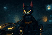 Cat Batman GIF by CATBAT