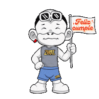 Calidez Feliz Cumple Sticker by Zhot