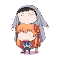 manga chibi STICKER by imoji